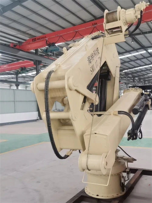 Articulated Boom Telescopic Crane